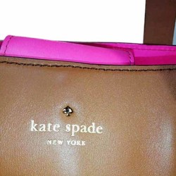 Kate Spade Handbag Brown x Pink Tote Bag