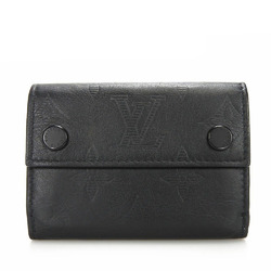 Louis Vuitton Compact Wallet Discovery Monogram Shadow LOUIS VUITTON M67631 Men's LV Logo Coin Purse