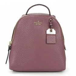 Kate spade rucksack backpack body bag PXRU8908 purple leather mini gold hardware chain