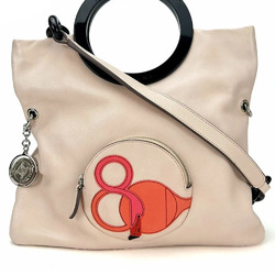 CELINE handbag one shoulder cruise line flamingo leather pink ladies hand bag clutch