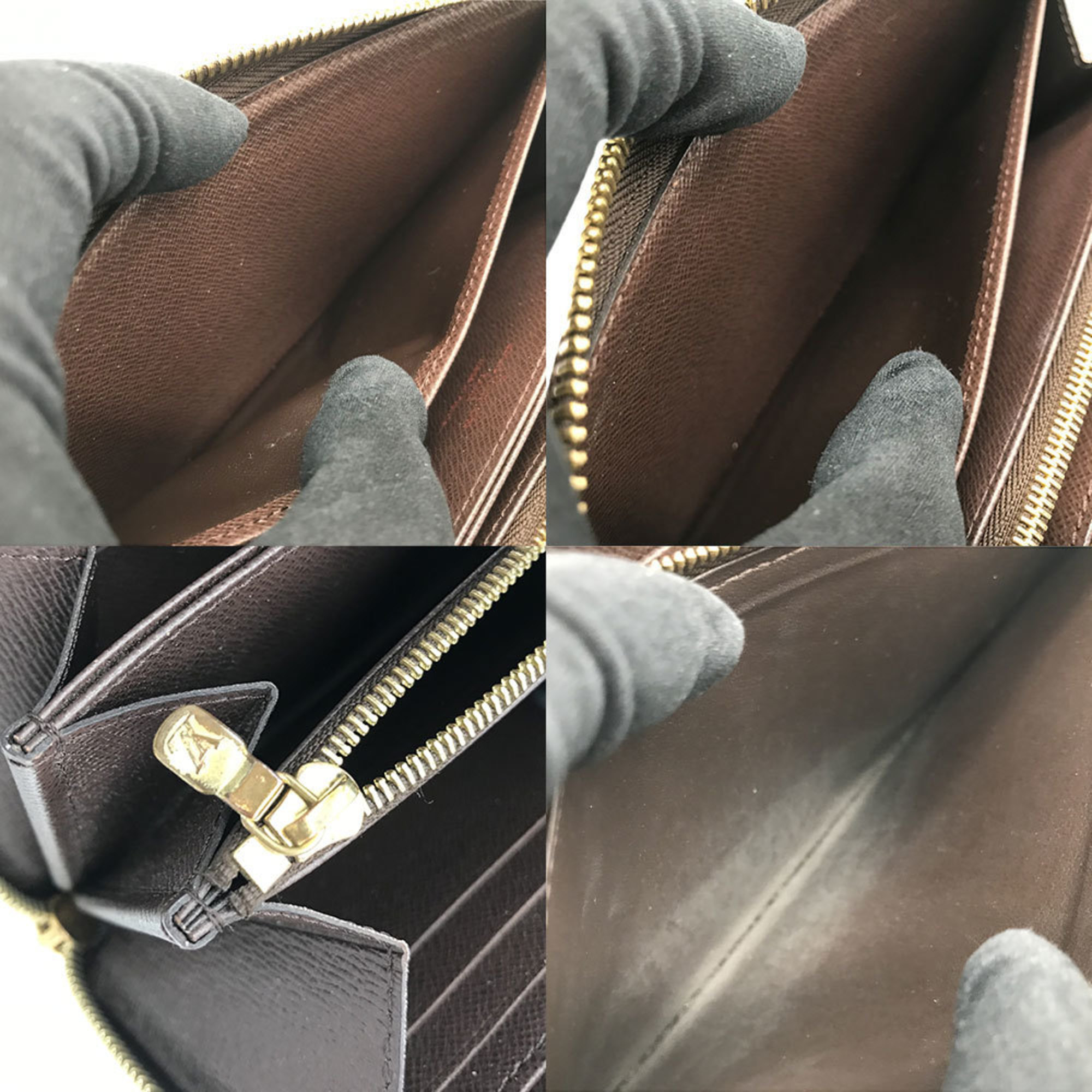 Louis Vuitton Long Wallet Zippy Damier N41661 LOUISVUITTON
