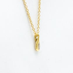 Tiffany Diamond By The Yard Pear Shape Necklace Yellow Gold (18K) Diamond Men,Women Fashion Pendant Necklace (Gold)