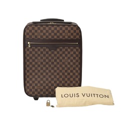 LOUIS VUITTON Travel bag with wheels Damier Pegas 45 N23293 Louis Vuitton Brown Carry LV