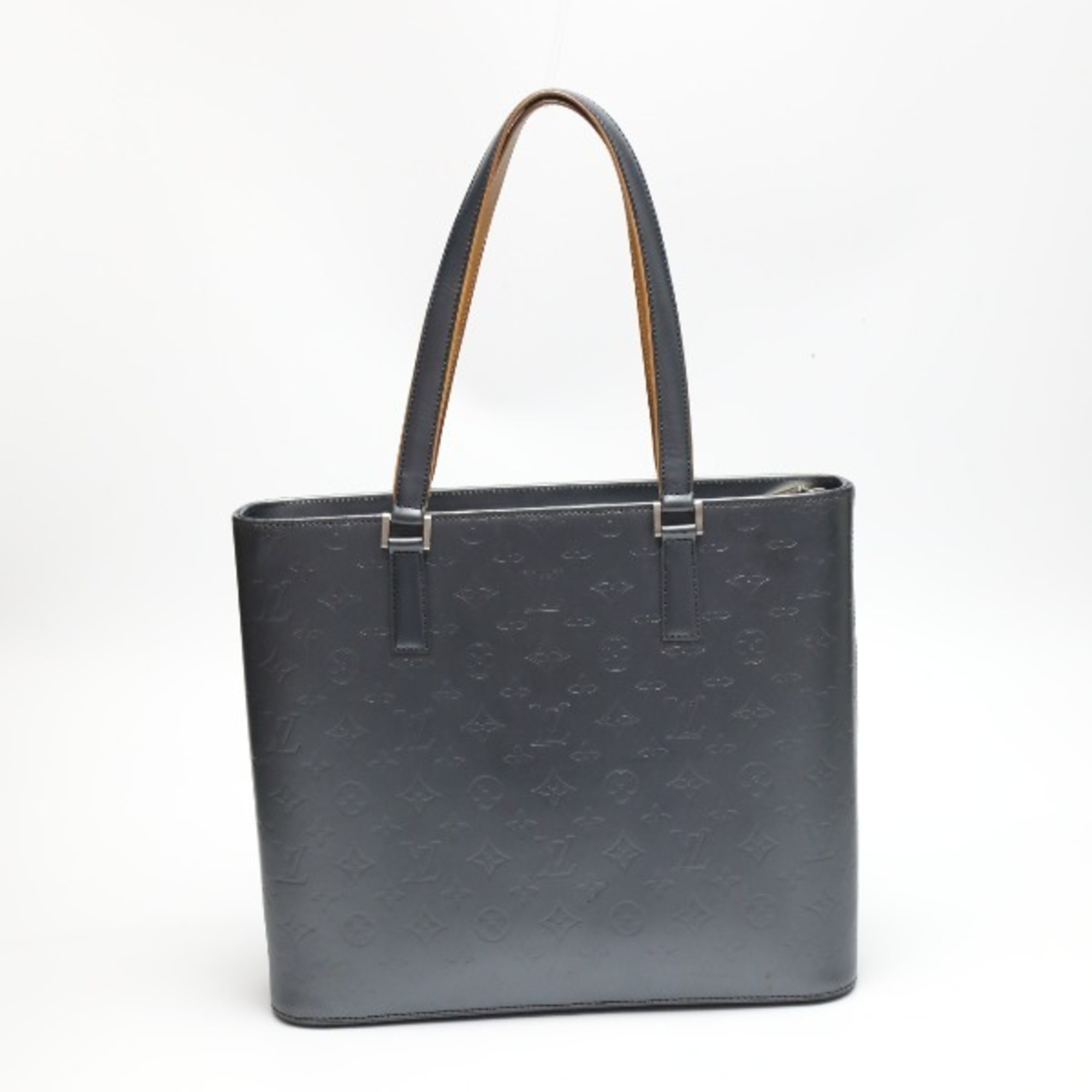 LOUIS VUITTON Wilwood Monogram Matte M55105 Louis Vuitton Blue Tote Bag LV