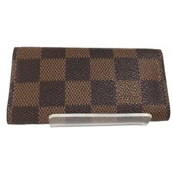 LOUIS VUITTON 4 Key Case Damier Multicle N62631 Louis Vuitton Brown LV