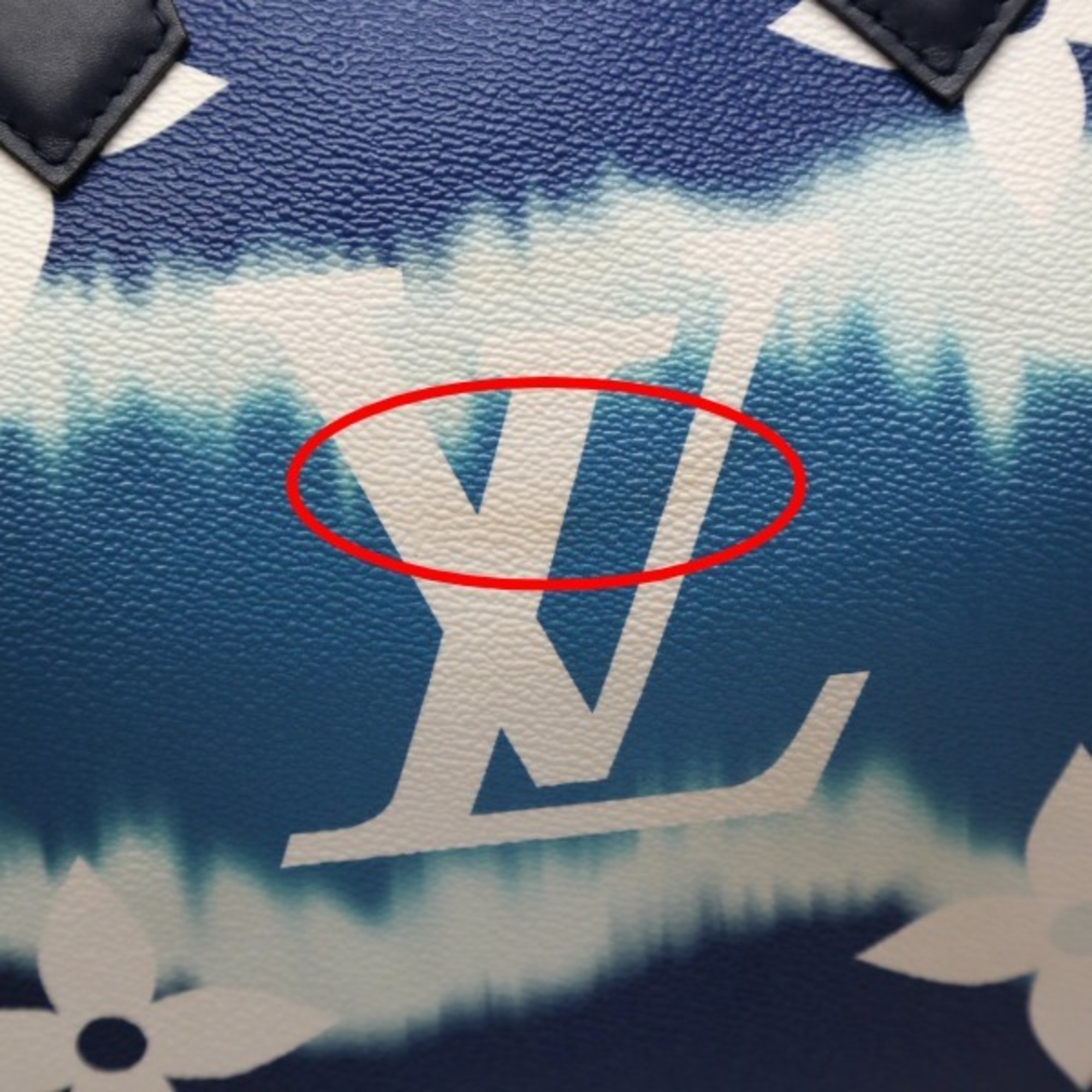 LOUIS VUITTON Bag Escale Speedy Bandouliere 30 M45146 Louis Vuitton Blue Shoulder LV