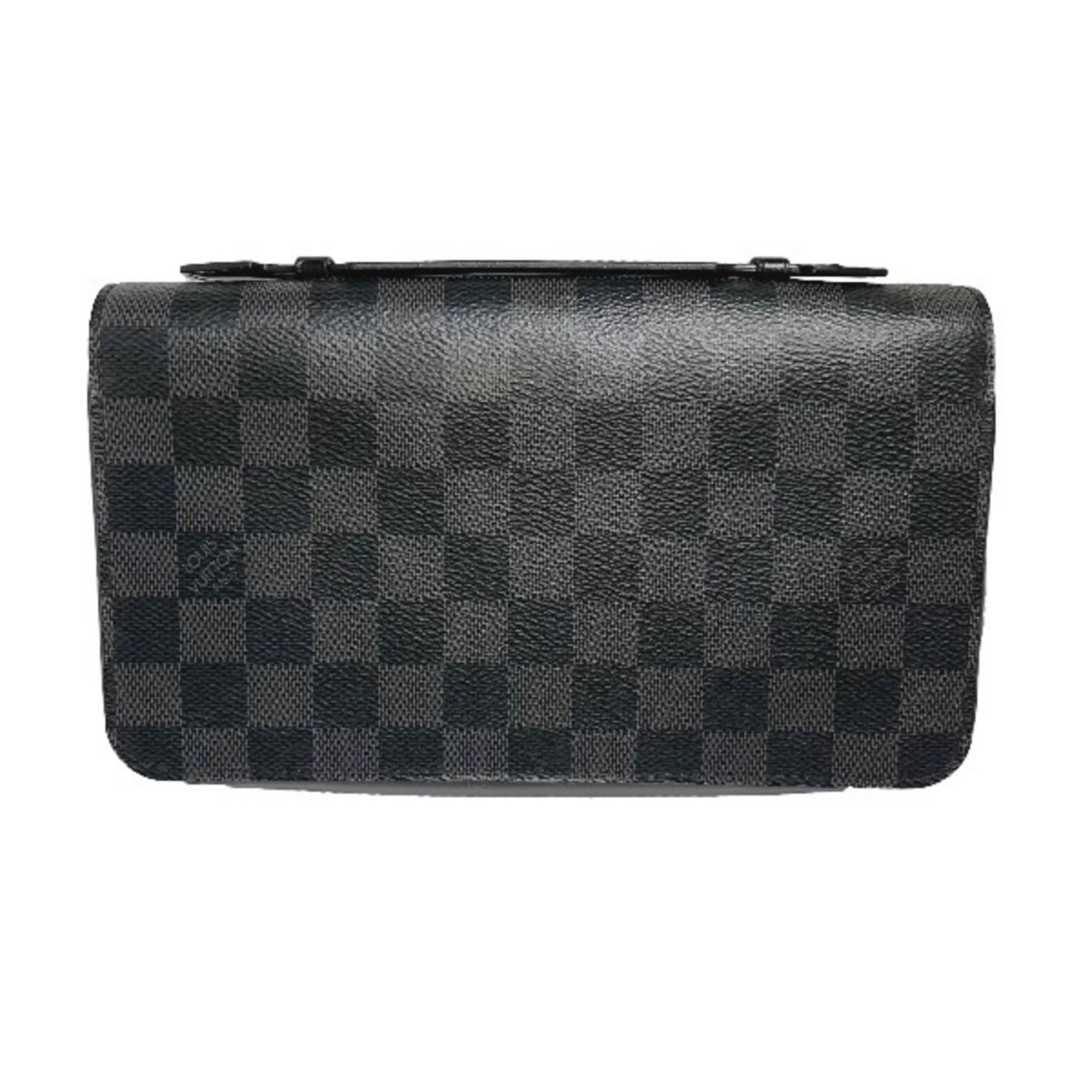 LOUIS VUITTON Zippy XL Damier Graphite Wallet N41503 Louis Vuitton Second Bag LV