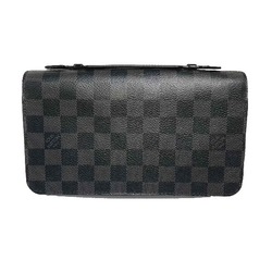 LOUIS VUITTON Zippy XL Damier Graphite Wallet N41503 Louis Vuitton Second Bag LV