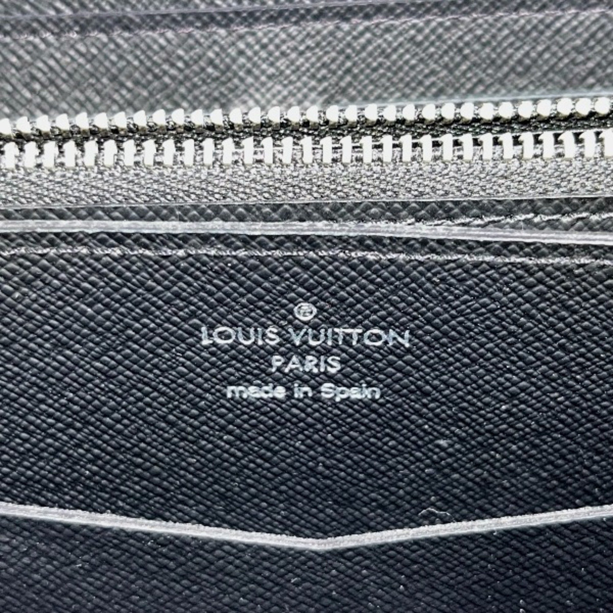 LOUIS VUITTON Zippy XL Damier Graphite Wallet N41503 Louis Vuitton Second Bag LV