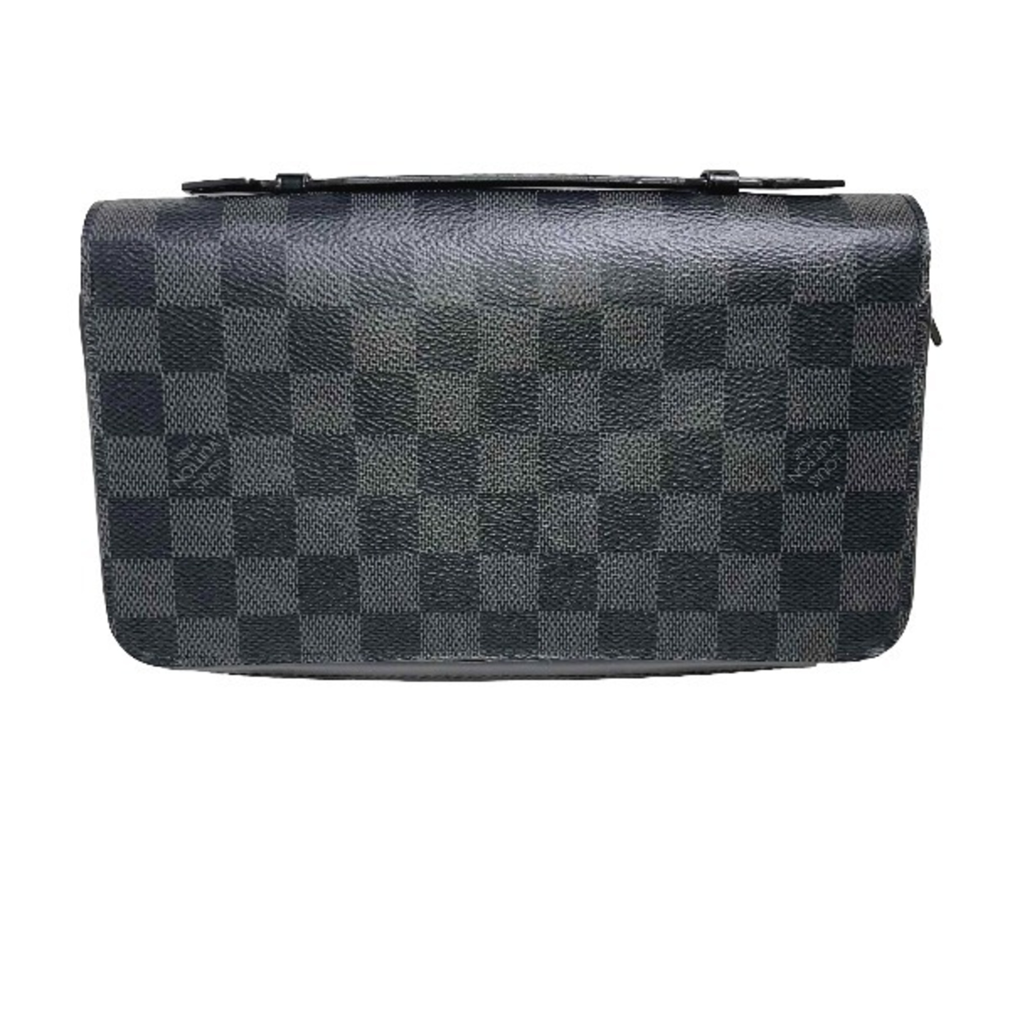 LOUIS VUITTON Zippy XL Damier Graphite Wallet N41503 Louis Vuitton Second Bag LV