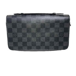 LOUIS VUITTON Zippy XL Damier Graphite Wallet N41503 Louis Vuitton Second Bag LV