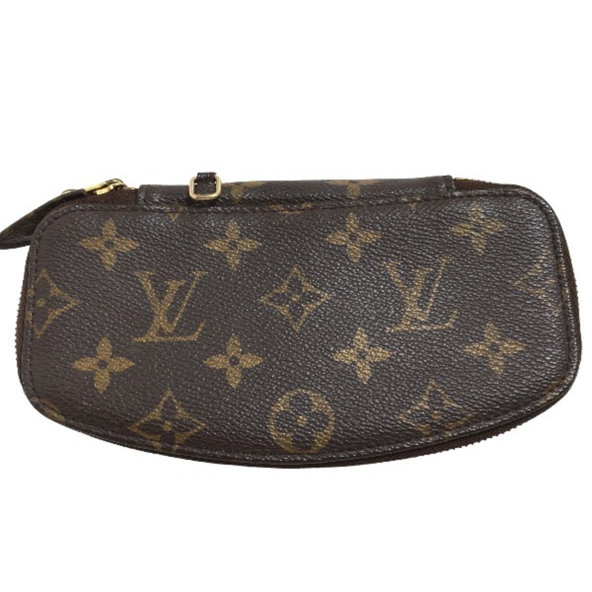 LOUIS VUITTON Jewelry Box Monogram Posh Monte Carlo M47352 Louis Vuitton Brown Pouch LV