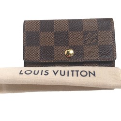LOUIS VUITTON Key Case for 6 Damier Multicle N62630 Louis Vuitton Brown LV