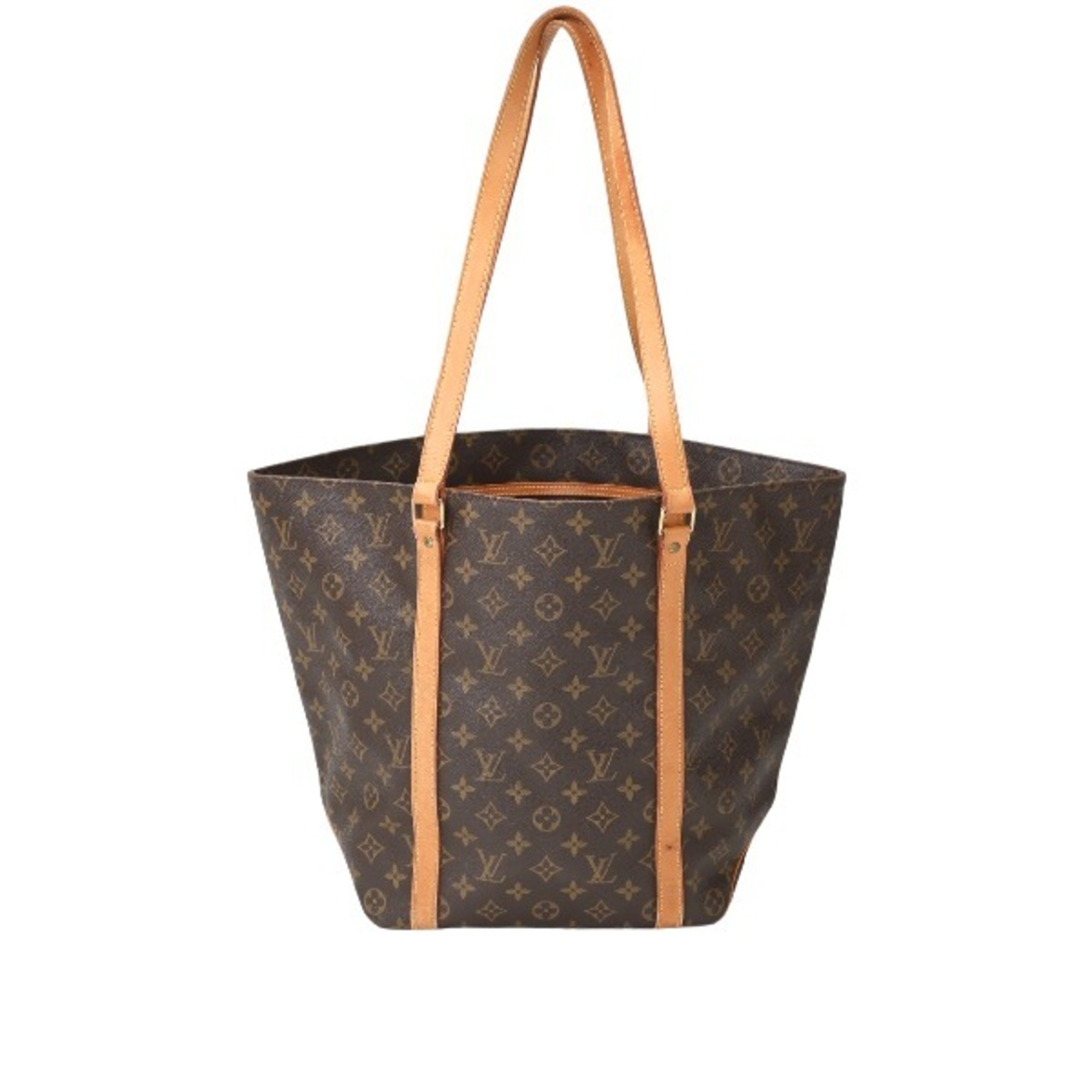 LOUIS VUITTON Tote Bag Monogram Sack Shopping M51109 Louis Vuitton Brown LV