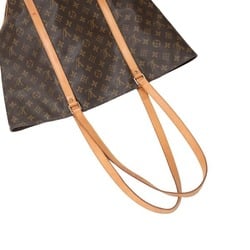 LOUIS VUITTON Tote Bag Monogram Sack Shopping M51109 Louis Vuitton Brown LV