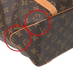 LOUIS VUITTON Tote Bag Monogram Sack Shopping M51109 Louis Vuitton Brown LV