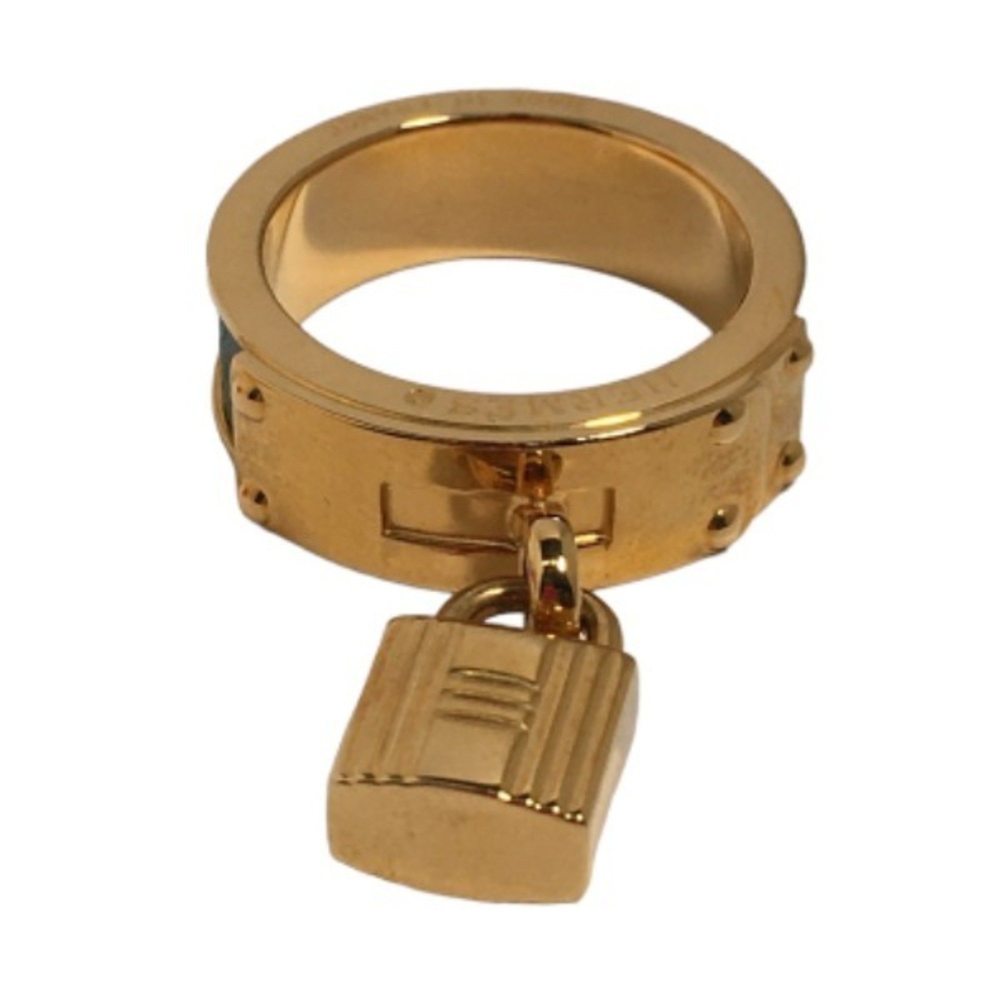 HERMES Accessories Hermes Green Scarf Ring