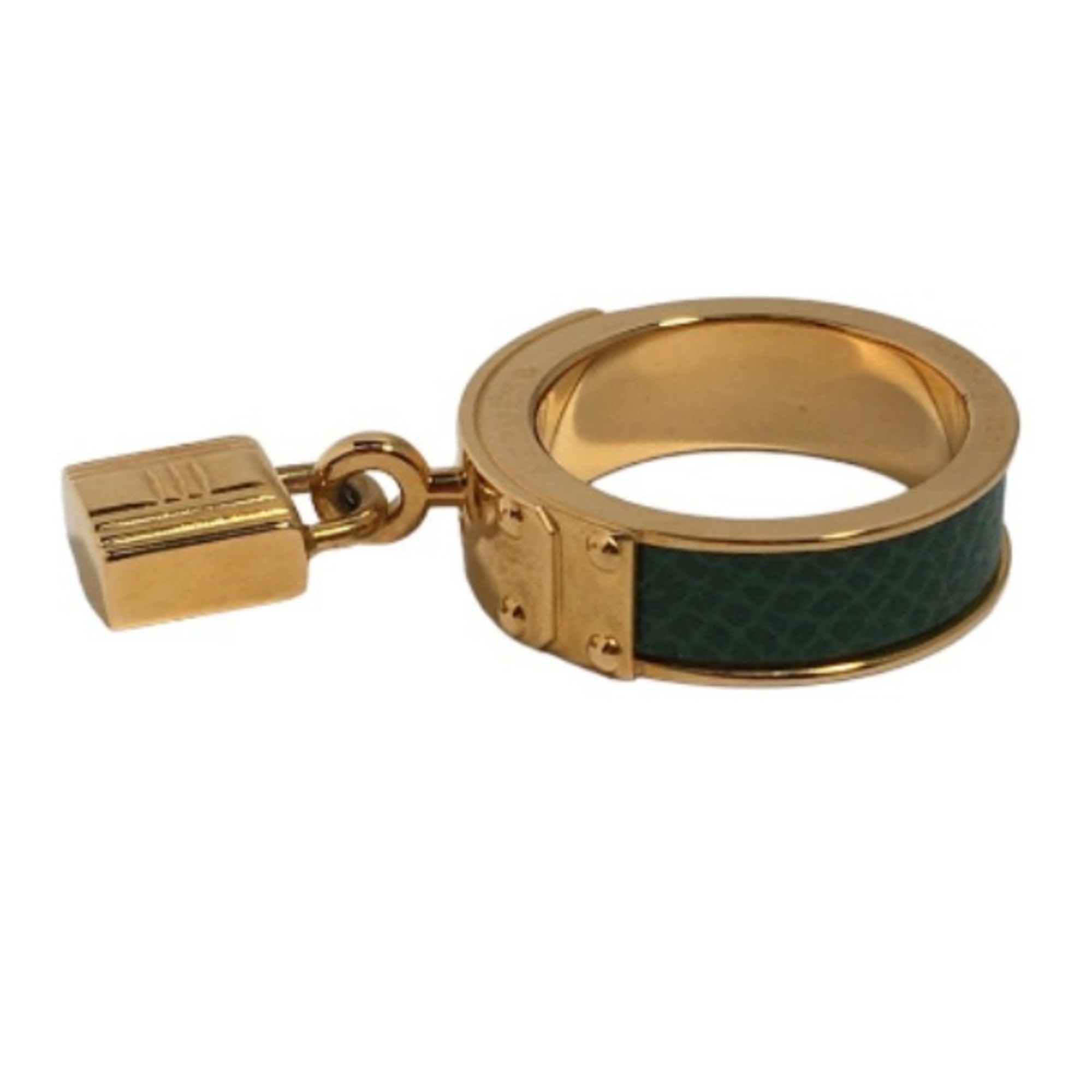 HERMES Accessories Hermes Green Scarf Ring