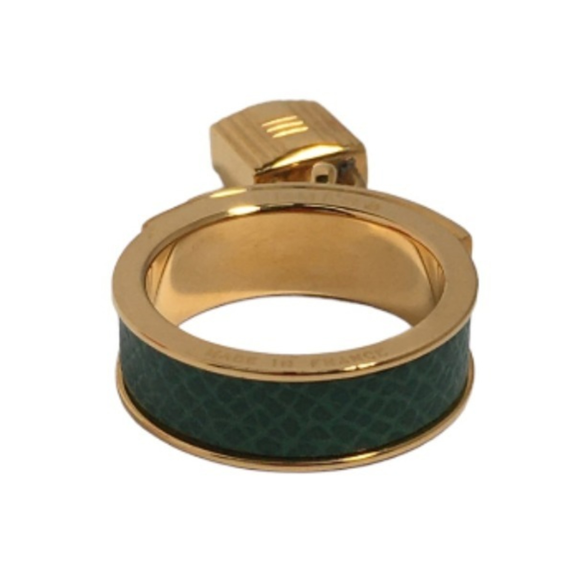 HERMES Accessories Hermes Green Scarf Ring