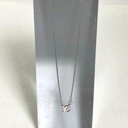 LOUIS VUITTON Pendantiff Ideal Blossom LV White Gold x Diamond 750WG Q93653 Silver Necklace