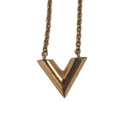 LOUIS VUITTON Necklace Essential V M61083 Louis Vuitton Gold LV