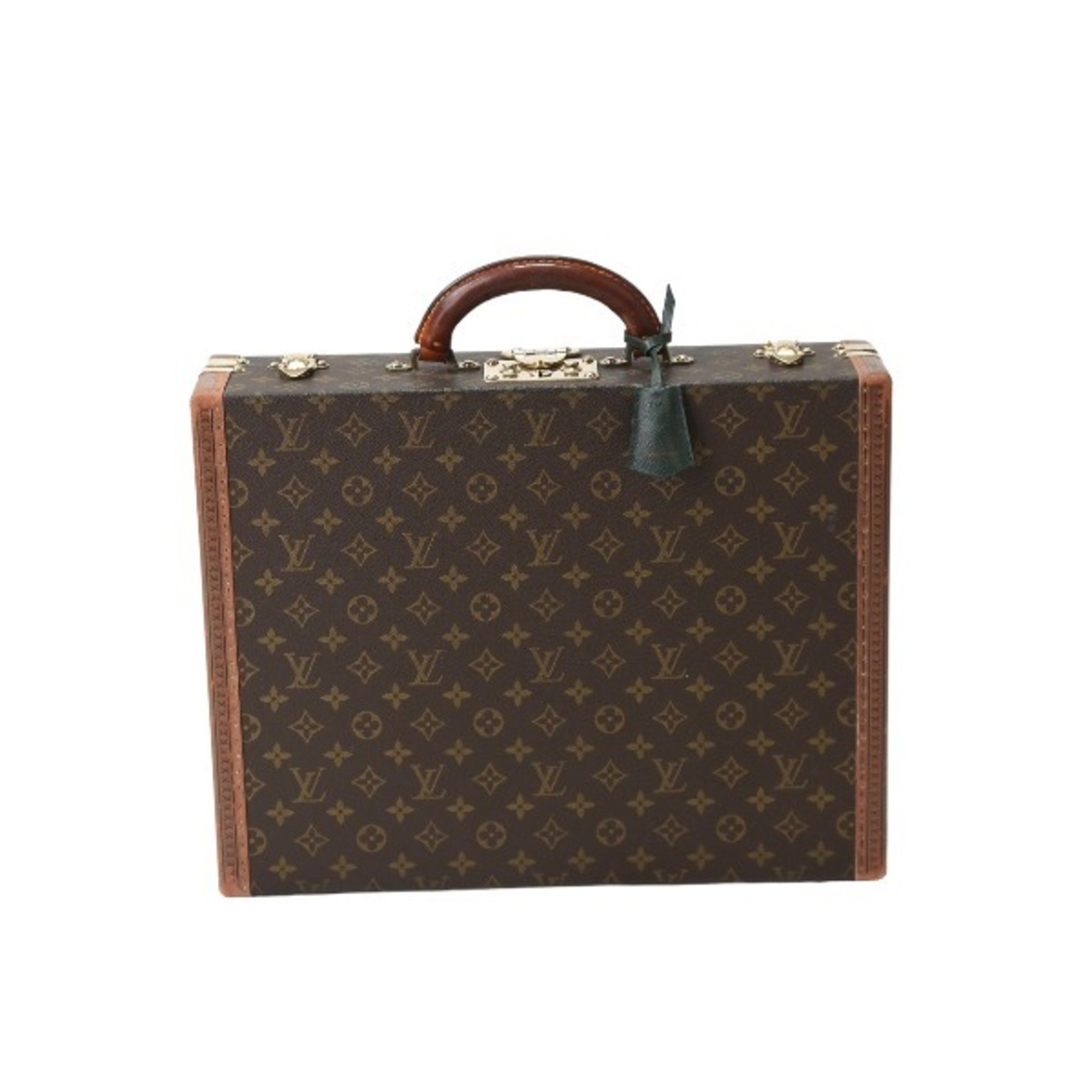 LOUIS VUITTON Attaché Case Monogram President M53012 Louis Vuitton Brown Trunk LV