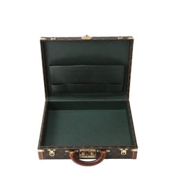 LOUIS VUITTON Attaché Case Monogram President M53012 Louis Vuitton Brown Trunk LV