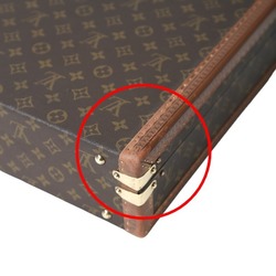 LOUIS VUITTON Attaché Case Monogram President M53012 Louis Vuitton Brown Trunk LV