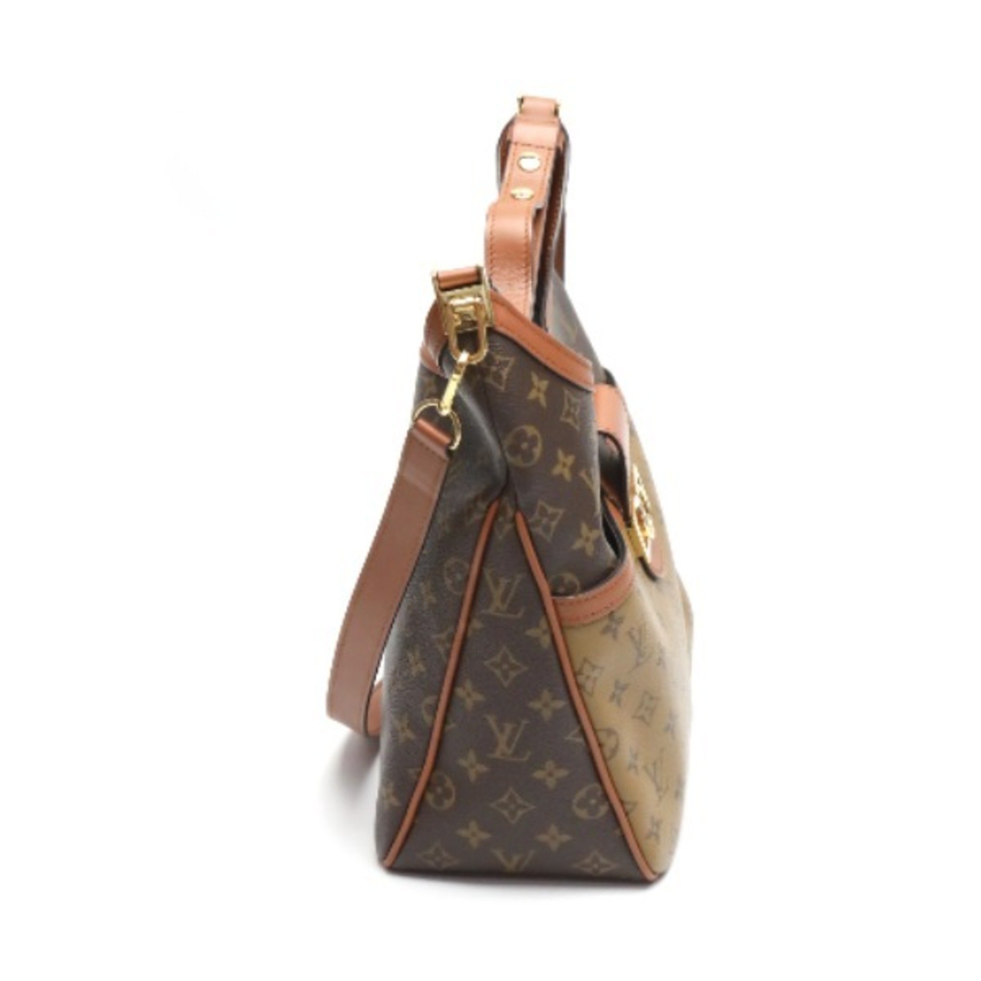 LOUIS VUITTON Shoulder Bag Monogram Reverse Hobo Dauphine mm M45195 LV