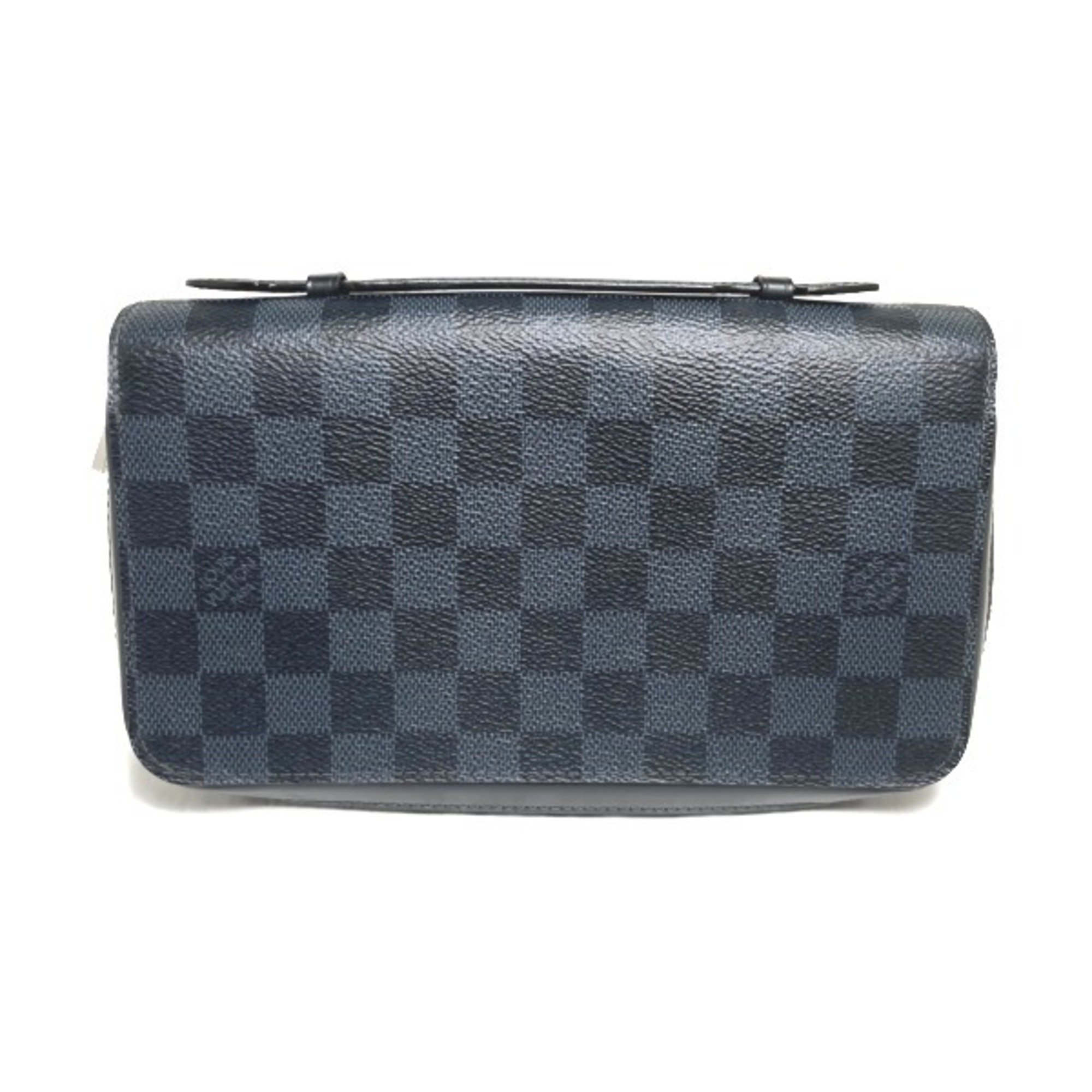 LOUIS VUITTON Zippy XL Damier Ecobalt Wallet N41590 Louis Vuitton Cobalt Second Bag LV