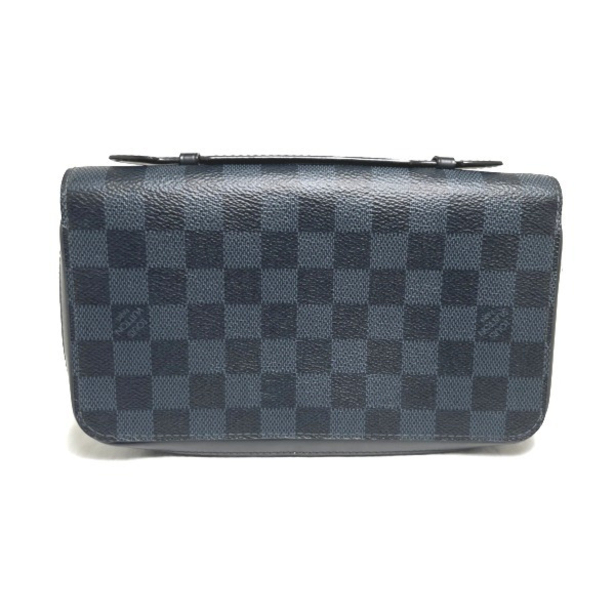 LOUIS VUITTON Zippy XL Damier Ecobalt Wallet N41590 Louis Vuitton Cobalt Second Bag LV