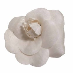 CHANEL brooch Camellia corsage white