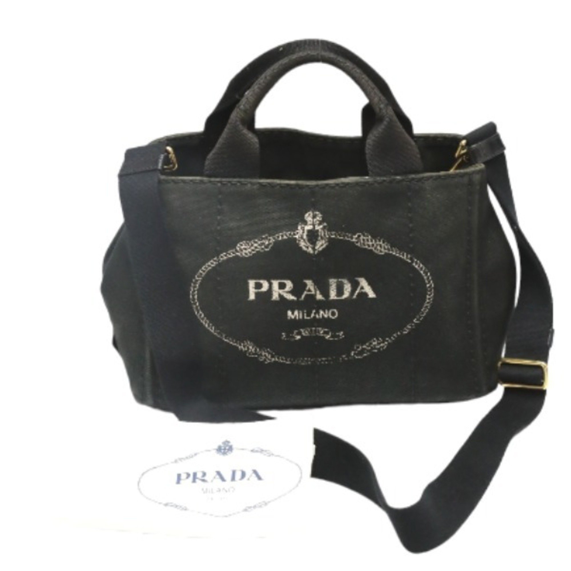 PRADA Tote Bag Kanapa Mini 1BG439 Prada Black