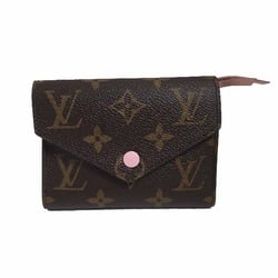 LOUIS VUITTON Coin Purse with Card Case Monogram Portefeuille Victorine M62360 Louis Vuitton Rose Ballerine LV