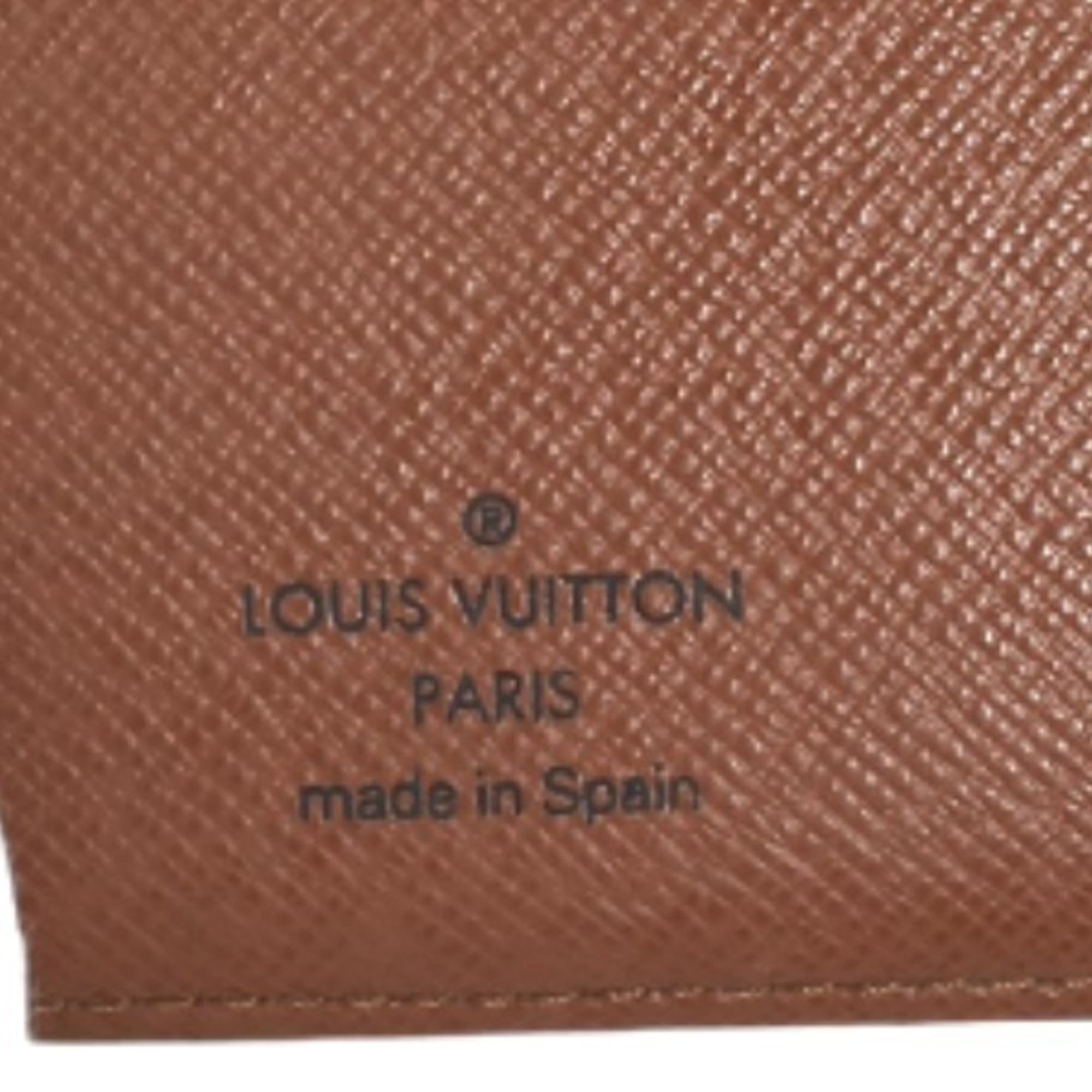 LOUIS VUITTON Agenda PM Monogram R20005 Louis Vuitton Brown Notebook Cover LV