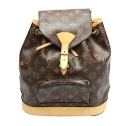 LOUIS VUITTON Rucksack Monogram Montsouris MM M51136 Louis Vuitton Brown Rucksack/Daypack LV