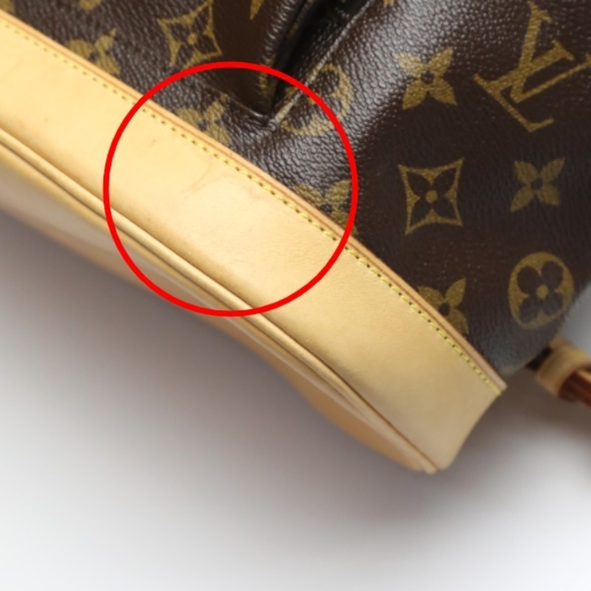 LOUIS VUITTON Rucksack Monogram Montsouris MM M51136 Louis Vuitton Brown Rucksack/Daypack LV