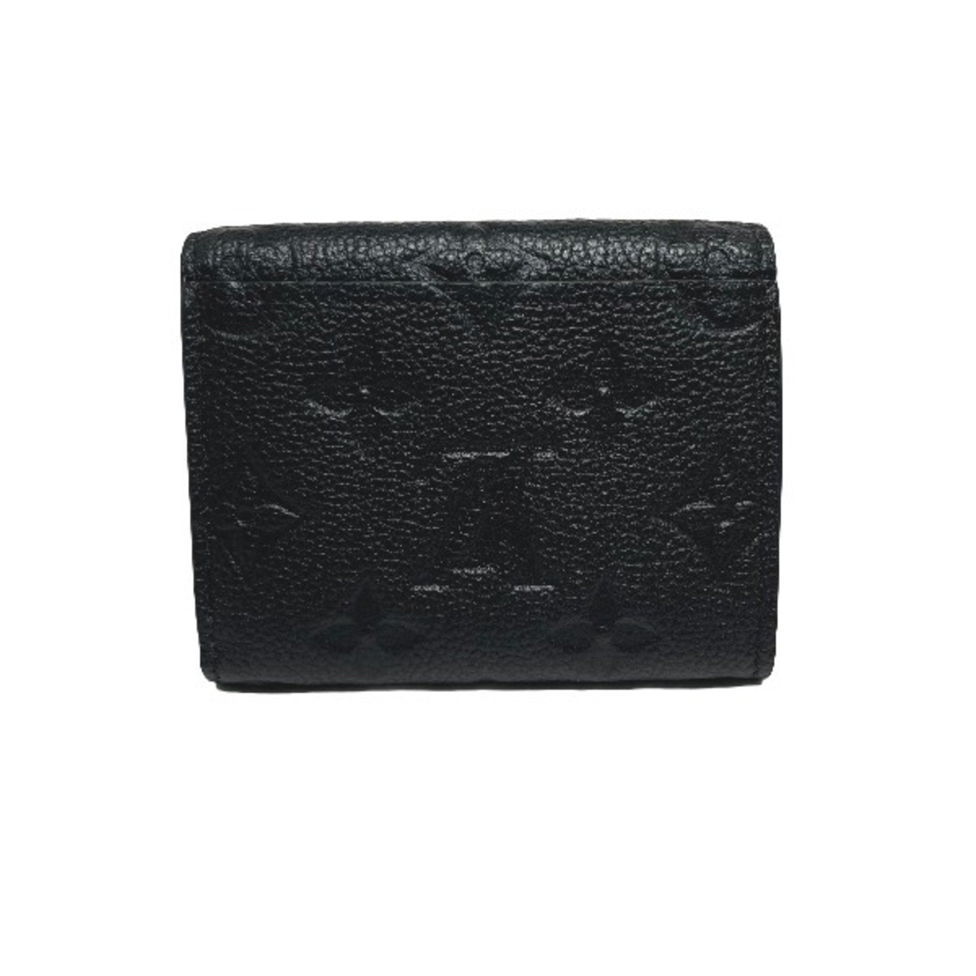 LOUIS VUITTON Portefeuil Zoe Monogram Empreinte Coin Purse with Card Case M62935 Louis Vuitton Noir Trifold Wallet LV