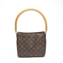 LOUIS VUITTON Looping MM Monogram M51146 Louis Vuitton Brown Shoulder Bag LV