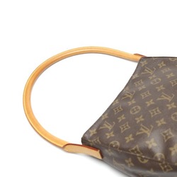 LOUIS VUITTON Looping MM Monogram M51146 Louis Vuitton Brown Shoulder Bag LV