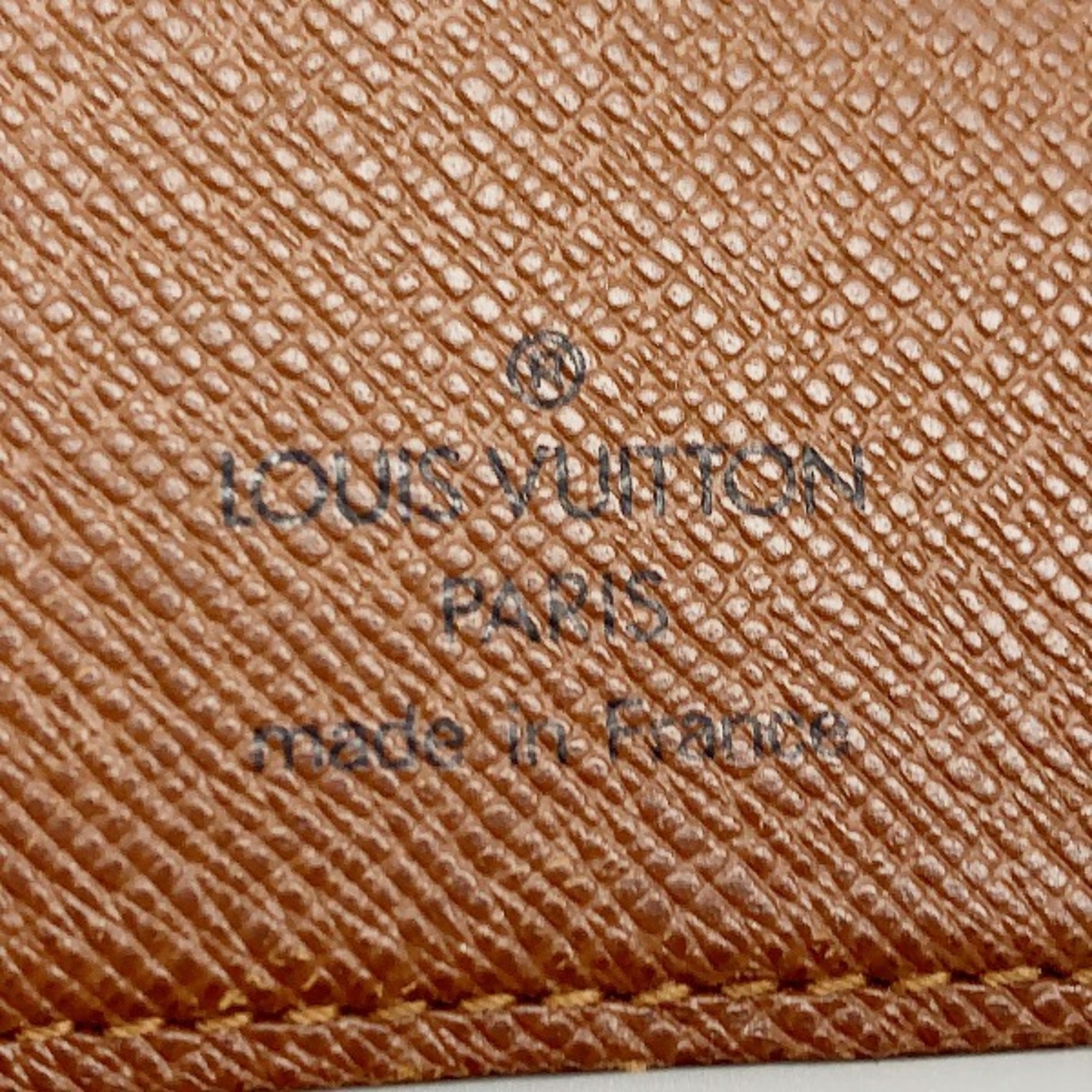 LOUIS VUITTON Porto Papier Zip Monogram with Coin Purse M61207 Louis Vuitton Brown Bifold Wallet LV