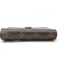 LOUIS VUITTON Porto Papier Zip Monogram with Coin Purse M61207 Louis Vuitton Brown Bifold Wallet LV