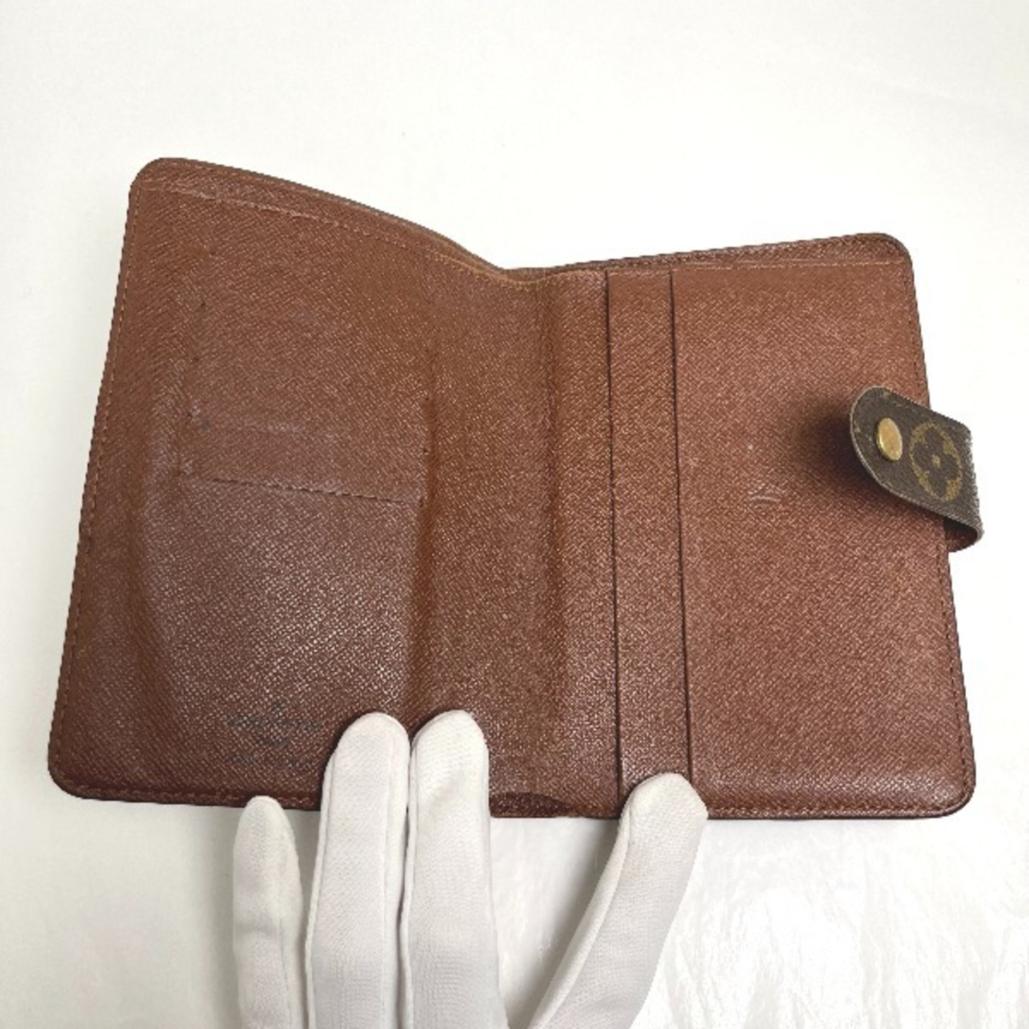 LOUIS VUITTON Porto Papier Zip Monogram with Coin Purse M61207 Louis Vuitton Brown Bifold Wallet LV