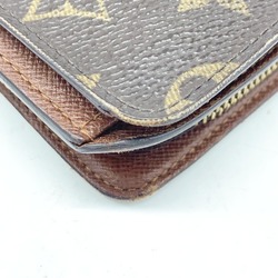 LOUIS VUITTON Porto Papier Zip Monogram with Coin Purse M61207 Louis Vuitton Brown Bifold Wallet LV