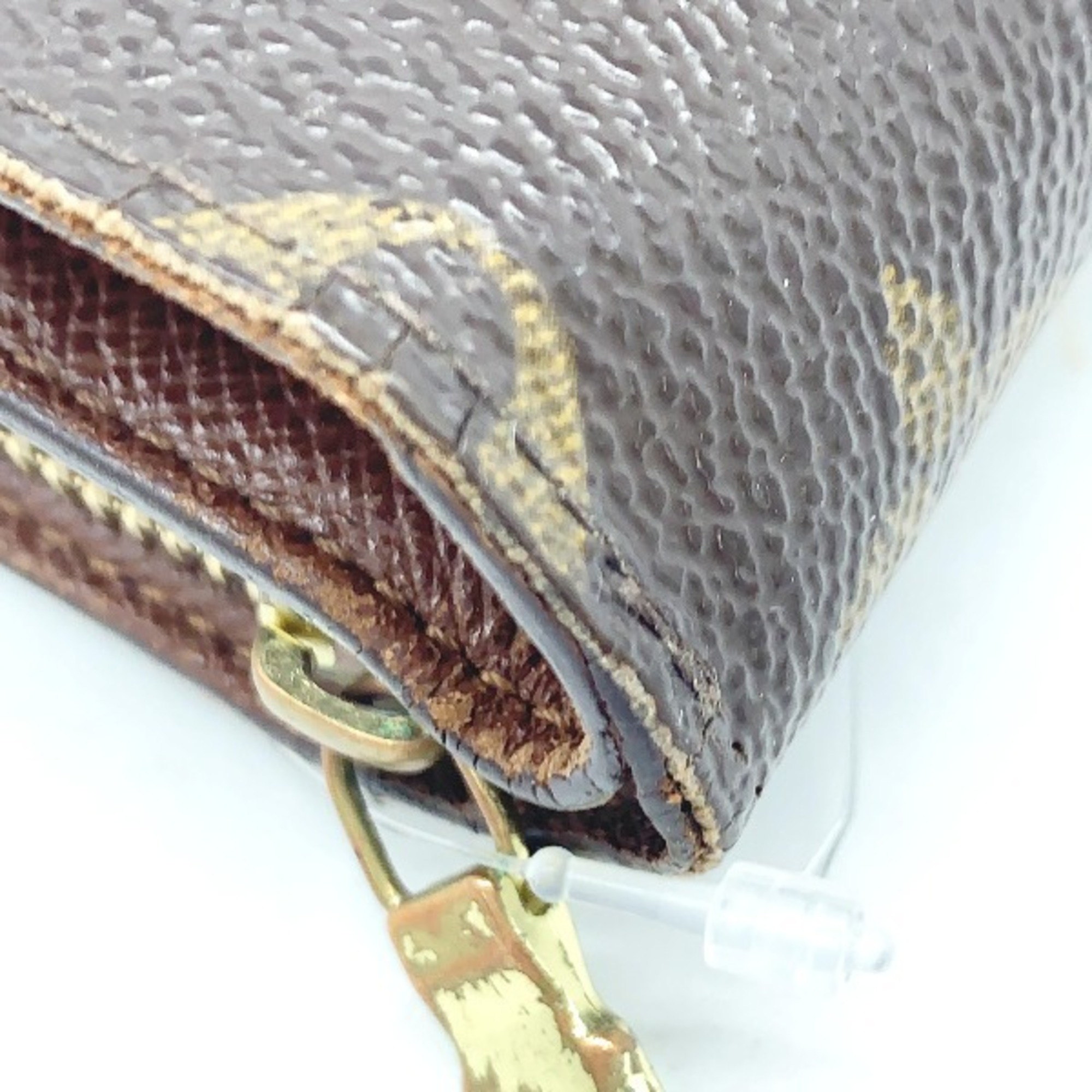 LOUIS VUITTON Porto Papier Zip Monogram with Coin Purse M61207 Louis Vuitton Brown Bifold Wallet LV