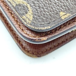 LOUIS VUITTON Porto Papier Zip Monogram with Coin Purse M61207 Louis Vuitton Brown Bifold Wallet LV