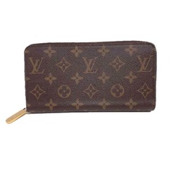 LOUIS VUITTON Round Zipper Monogram Zippy Wallet M41895 Louis Vuitton Fuchsia Long LV