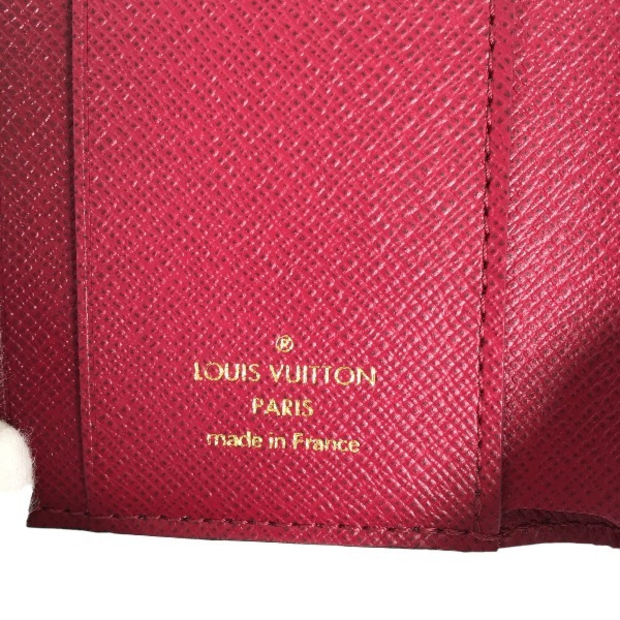 LOUIS VUITTON Portefeuille Zoe Monogram Coin Purse with Card Case M62932 Louis Vuitton Fuchsia LV