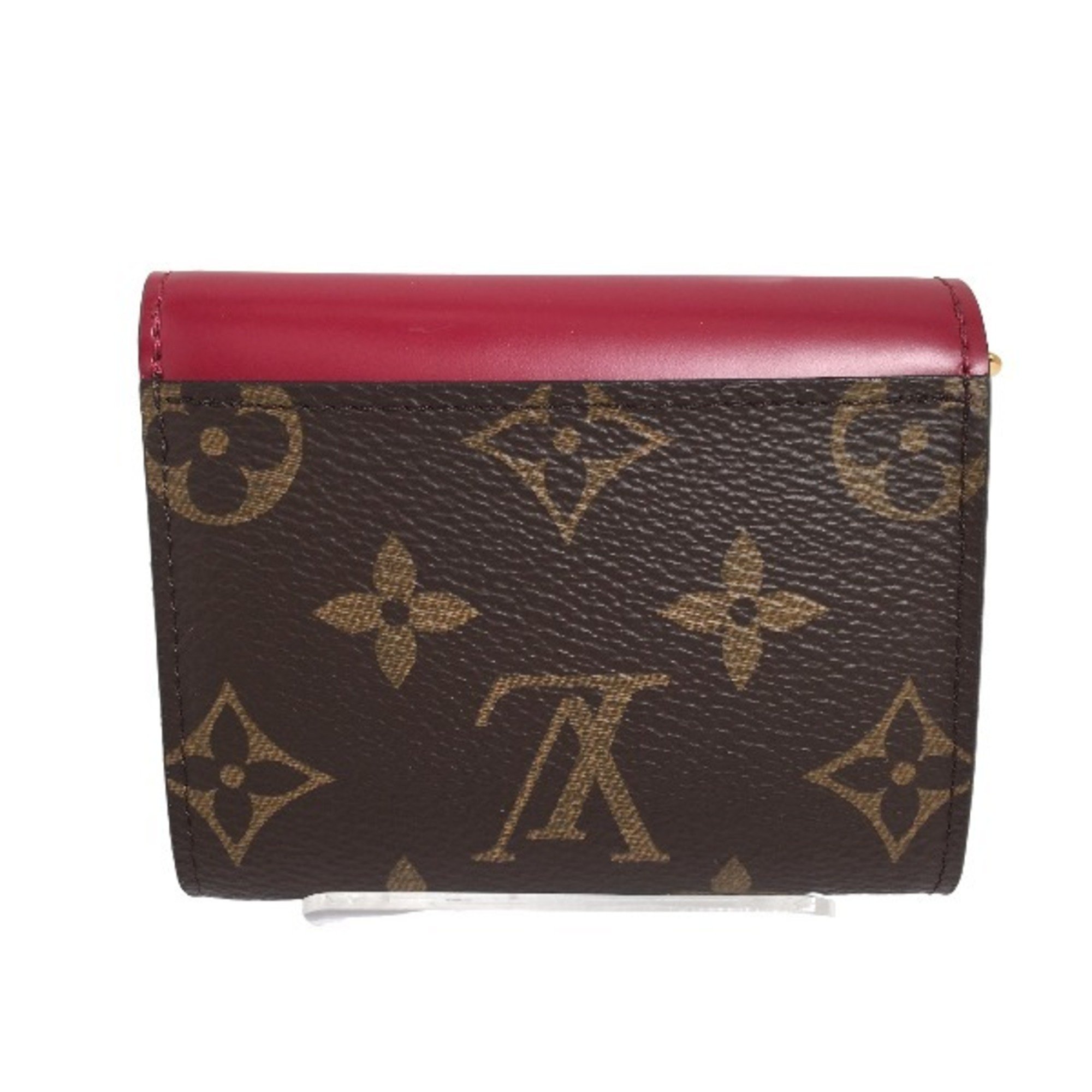 LOUIS VUITTON Portefeuille Zoe Monogram Coin Purse with Card Case M62932 Louis Vuitton Fuchsia LV