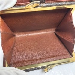 LOUIS VUITTON Porte Monebier Vienois Monogram Clasp Wallet with Card Pocket M61663 Louis Vuitton Brown Bifold LV